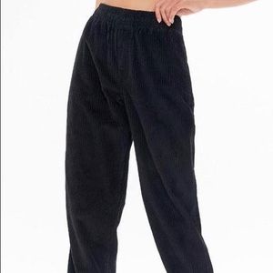 BDG black corduroy Jacques jogger pants XS